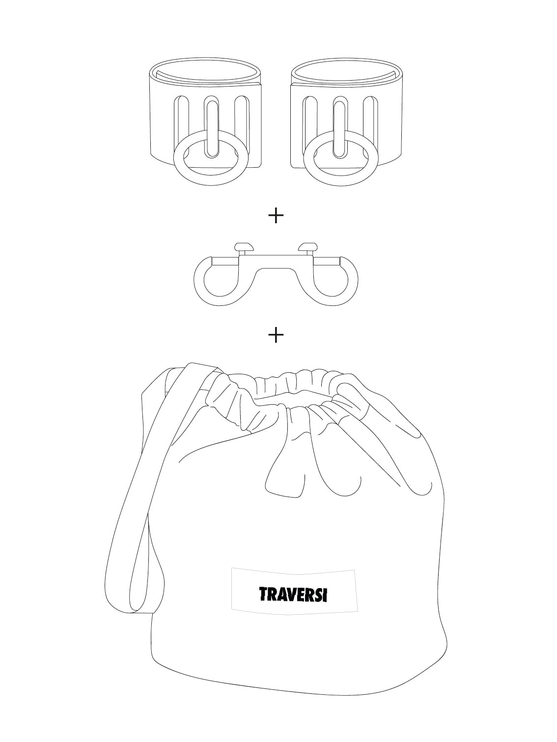 O-Ring Cuff - Brandy