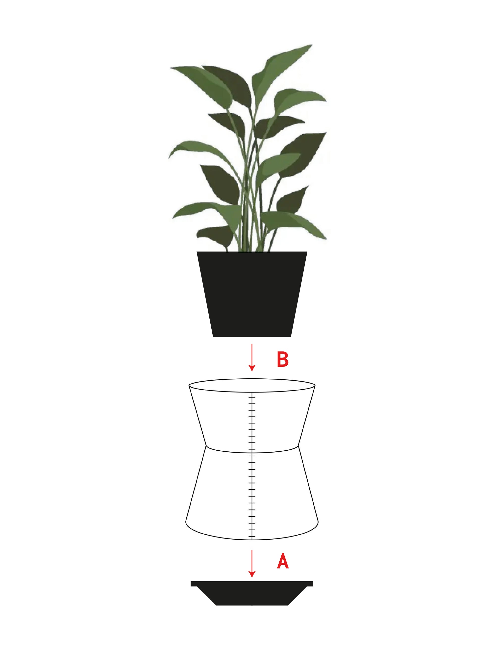 Abundantia Planter - Emerald