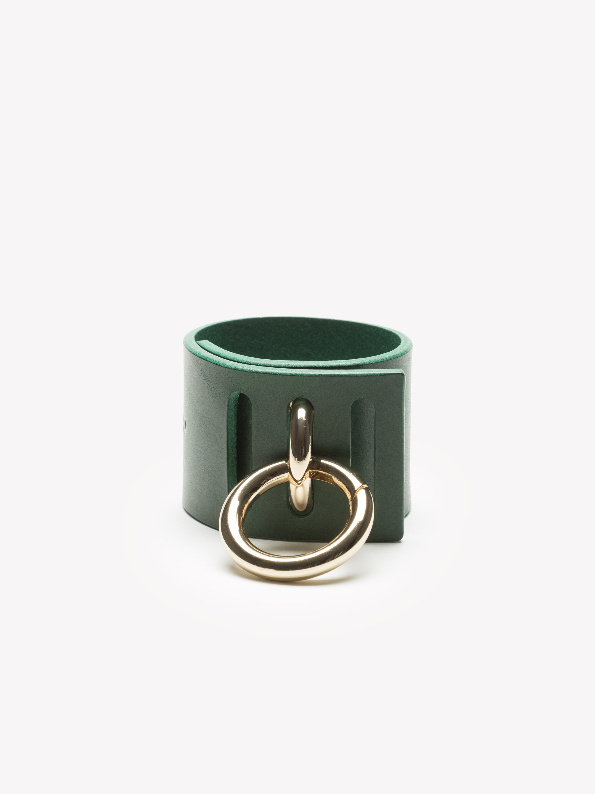 O-Ring Cuff - Emerald