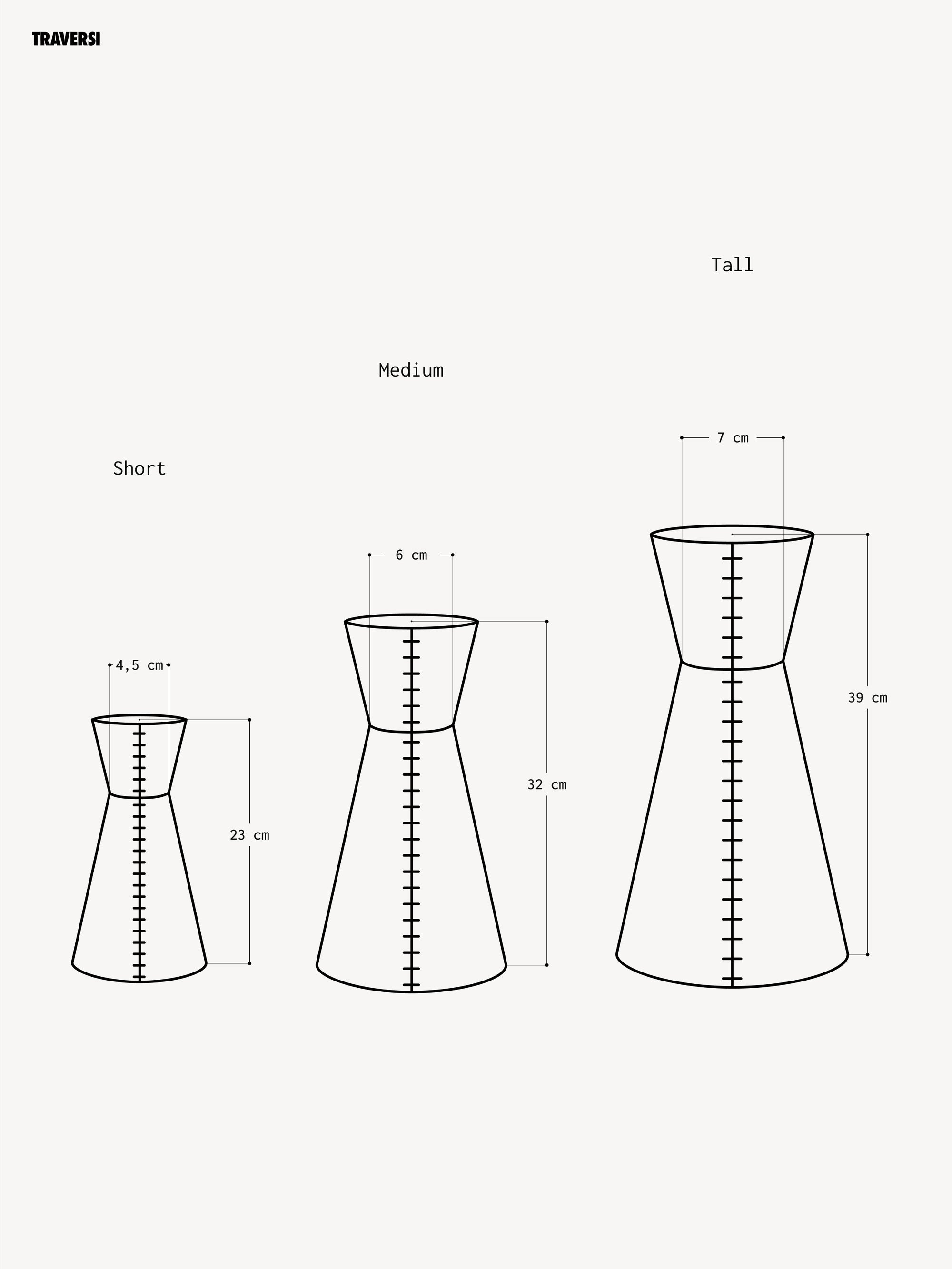 Monas Vase - Short