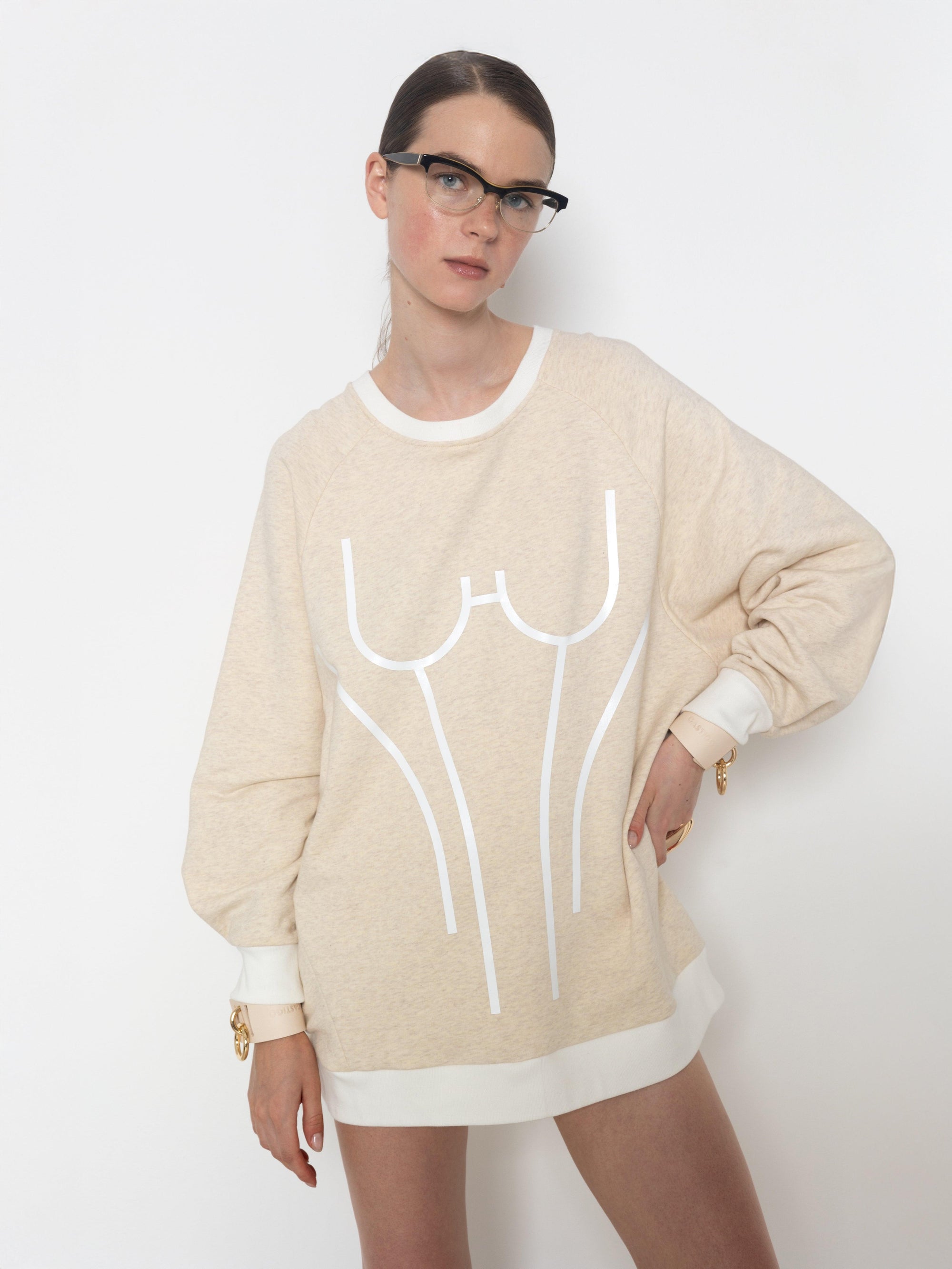 Corset Sweatshirt - Traversi Studio